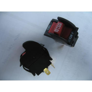 Rocker Switch, Capacitor, retificador de ponte